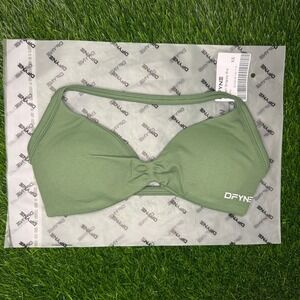 Dfyne impact strappy bra pistachio extra small